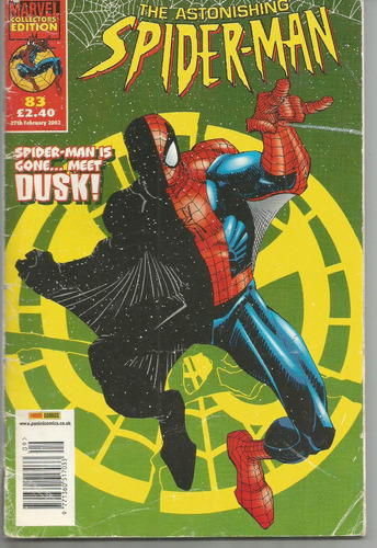 The Astonishing Spider-man 83 Panini Uk Bonellihq Cx73 G19