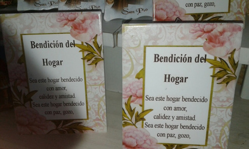 Cuadro Con Bendición Del Hogar