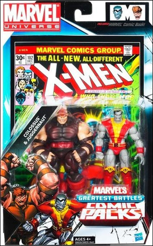 Marvel Universe Greatest Battles Colossus & Juggernaut