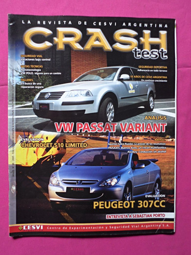 Crash Test Nº 58, Año: 2005, Peugeot 307 Coupe Cabriolet