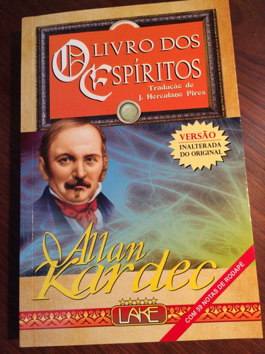 O Livro Dos Espiritos J .herculano Pires Alan Kardec 