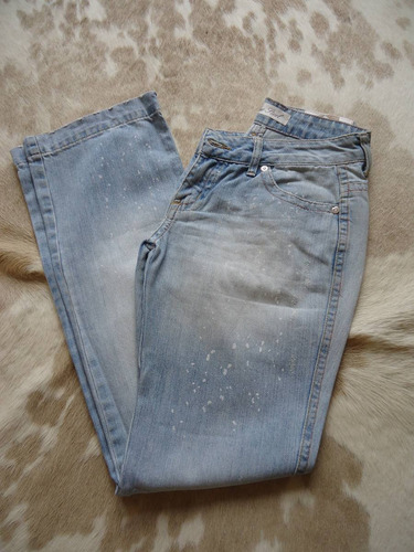Calça Feminina Jeans Blue Steel Tam 40