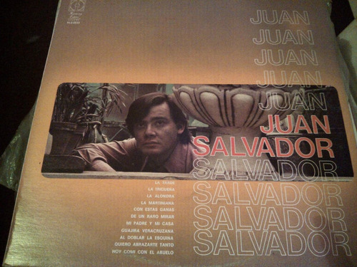 Disco De Acetato De Juan Salvador