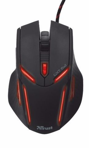 Mouse  Gamer Trust Gxt 152 Gaming Led Iluminado