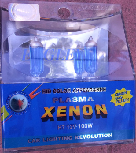 Bombillos Luces Hid Plasma Xenon H7 12v 100w
