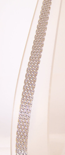 Imagen 4 de 7 de Pulsera Acero Quirúrgico Panther 21cm X 9mm Hombre