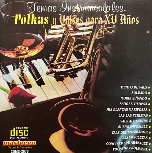 Cd Temas Instrumentales Polkas Y Valses Para Xv Años Usado