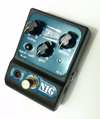 Pedal Pocket De Guitarra - Nig - Compressor - Pcm - C/ Nota