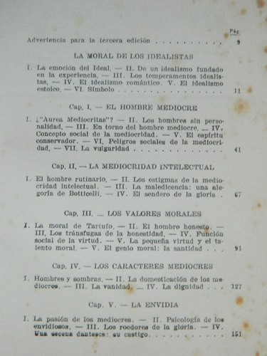 El Hombre Mediocre Jose Ingenieros Ediciones Rosso 1936