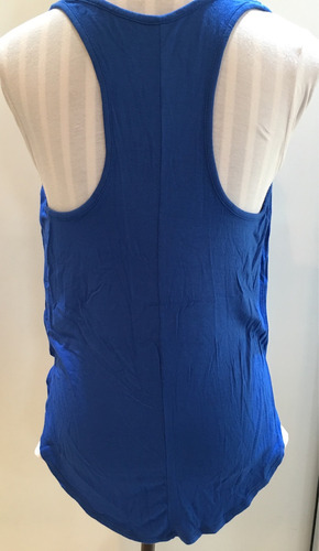 Musculosa Azul Francia Original Diseño