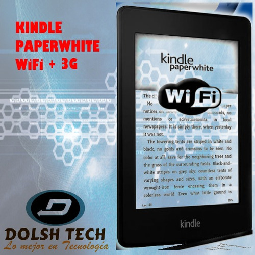 Nuevo Amazon Tablet Kindle Paperwhite 3g+wifi Luz Integrada