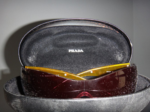¡¡remate Buen Fin!! Prada Fire Frame Spr 58f (Usado)