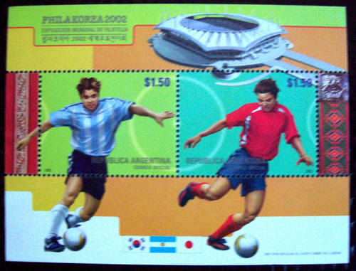 Argentina Deportes Bloque Gj Hb 143 Philakorea 02 Mint L0048