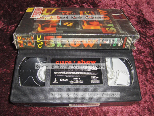 The Cure Show Vhs Importado De Coleccion (Usado)