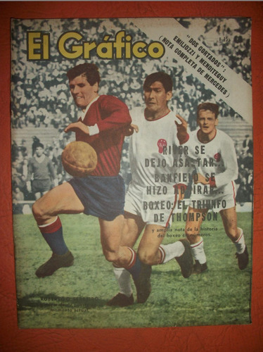 El Grafico 2295 2/10/1963 Independiente Vs Huracan Emiliozzi