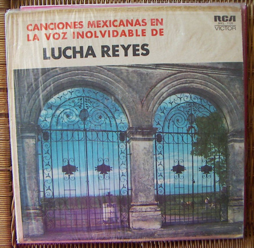 Bolero, Lucha Reyes, Canciones Mexicanas, Lp 12´,