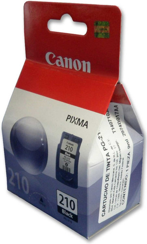 Imagen 2 de 5 de Cartucho Tinta Canon Pg-210 Negro Original P/ Ip2700 Ip2702