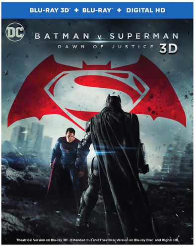 Blu-ray Batman V Superman Ultimate Edition Extendida 3d + 2d