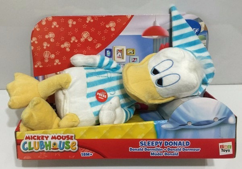 Peluche Donald Dormilon 30cm Sonido Cod 99253