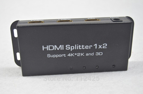 Imagen 1 de 3 de Splitter Hdmi Para Distribuir Imagen Y Sonido 3d 4k