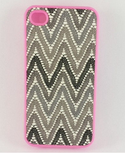 Capinha Fun iPhone 4/4s Pink + Frete Grátis