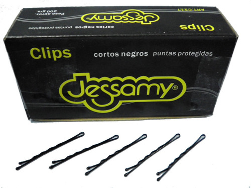 Clips Cortos Jessamy Puntas Protegidas X 200 Grs