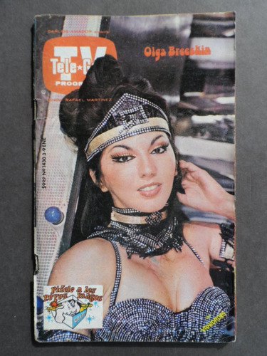 1980 Olga Breeskin Sexy Revista Tele Guia