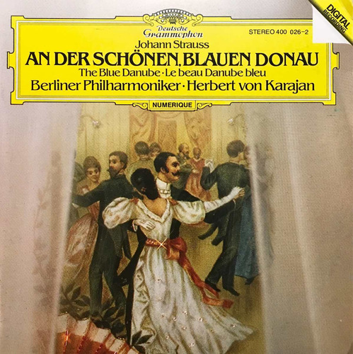 Cd Johann Strauss An Der Schonen Blauen Donau Importado