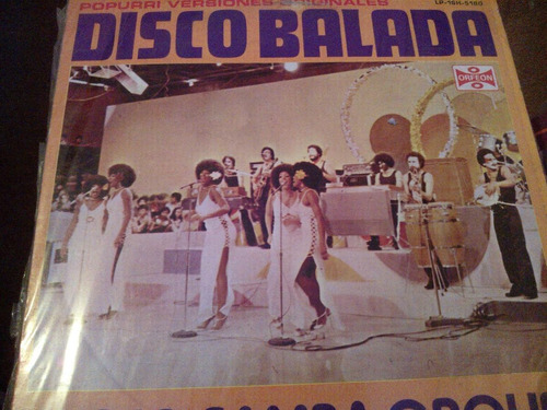 Disco De Acetato De Disco Balada, Disco Samba Group