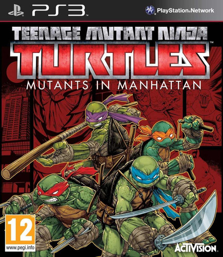 Videojuego Tortugas Ninja: Manhattan Playstation Activision