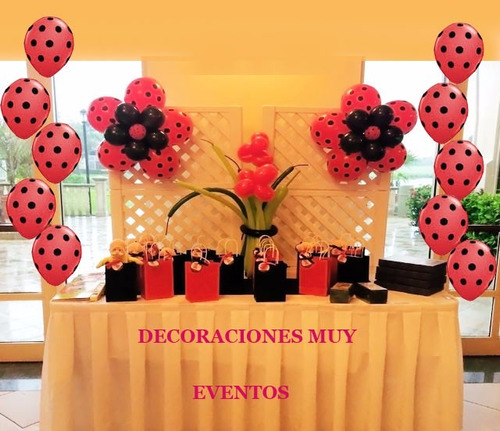 Combo Globos Decoración Mesa De Torta  Flores Y Bouquets