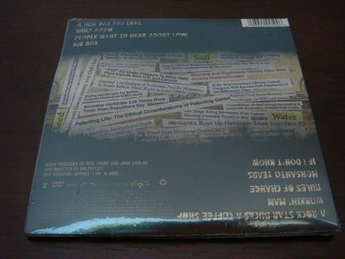 Neil Young - The Monsanto Years * Cd + Dvd * Nuevo Y Cerrado