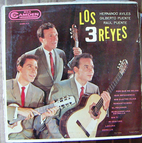 Bolero, Los Tres Reyes, Lp 12´, ( Por Que Me Dejas )