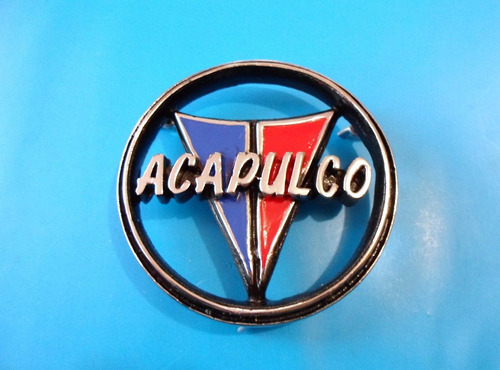 Emblema  Valiant Acapulco Plymouth Para Cajuela Clasico