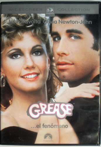 Dvd- Grease- John Travolta- Olivia Newton John- Imp. España