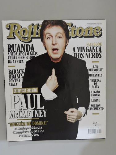 Revista Rolling Stone N 50 -paul Mccartney(the Beatles)queen