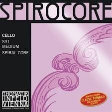 Encordoamento Corda Violoncelo Thomastik Spirocore Cello S31