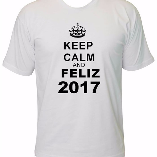 Combo 4 Camisetas Feliz Ano Novo Reveillon 2017