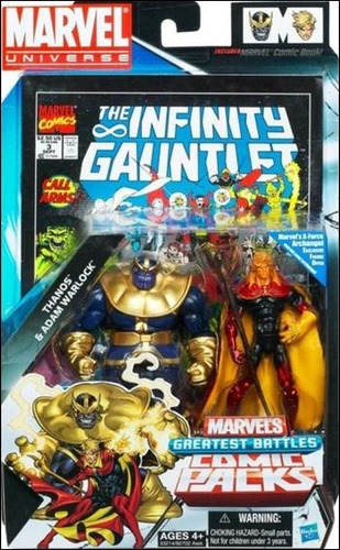 Marvel Universe Greatest Battles Adam Warlock & Thanos
