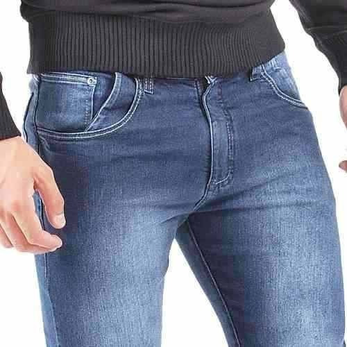 Calça Jeans Com Lycra  Masculina Plus Size Frete Gratis