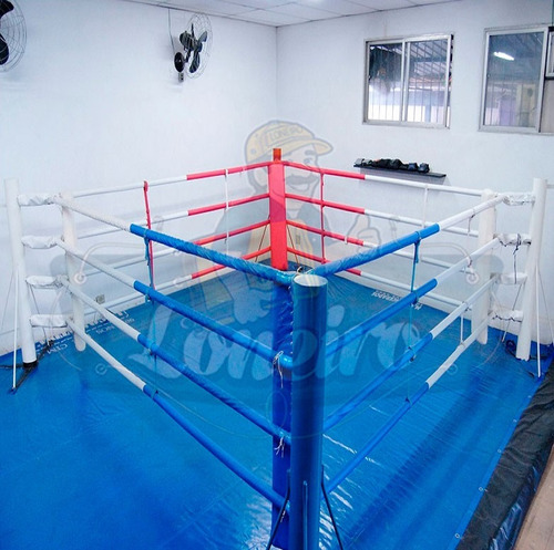 Lona Azul Pvc 15x1,57 Mt Tatame Ring Ufc Mmma Luta Boxe