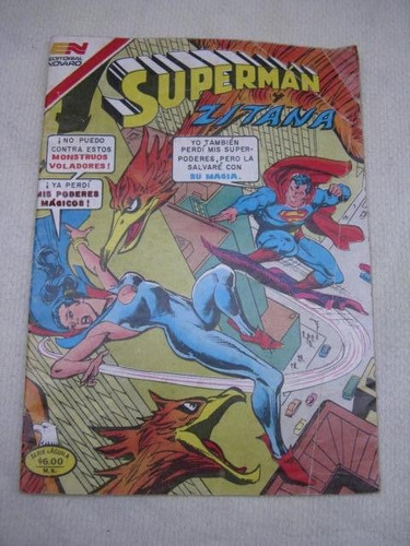 Burun Danga: Antiguo Revista Comic Superman Zitana 1981 Cco