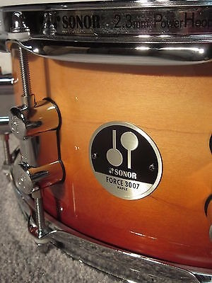 Bateria Sonor 3007 Maple - 5cuerpos 5fierros - En 6 Cuotas!!