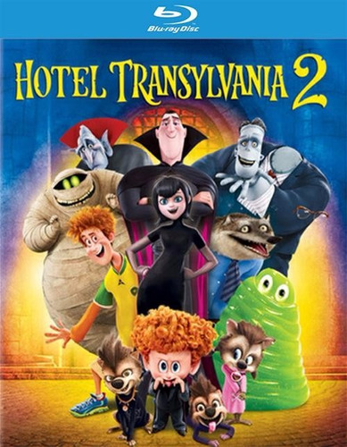 Blu-ray + Dvd Hotel Transylvania 2