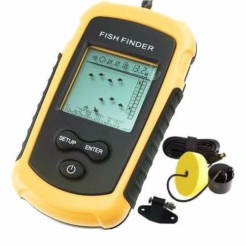 Sonar Portatil Fish Finder Ultra Sonico C/ Sonda Para Pesca