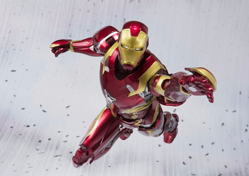 Iron Man Mark 46 - Civil War - S.h Figuarts - Bandai (nuevo)