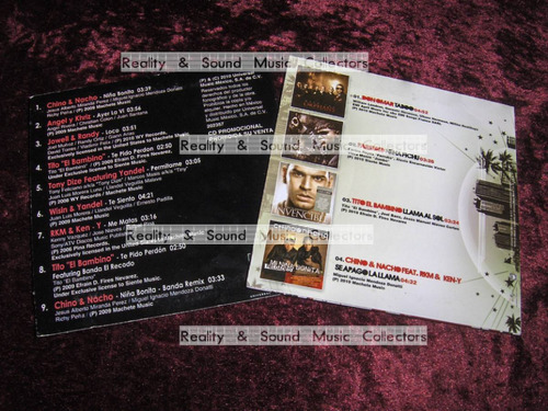 Urban Hits Cd + Dvd Promos Don Omar Chino Nacho Wisin Yandel (Usado)
