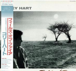 Vinilo Corey Hart Fields Of Fire Japonesa + Obi + Inserto