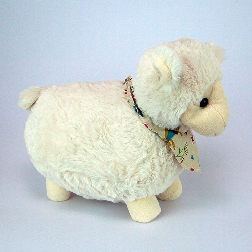 Ovelha De Pelúcia Bandana G - Fazendinha
