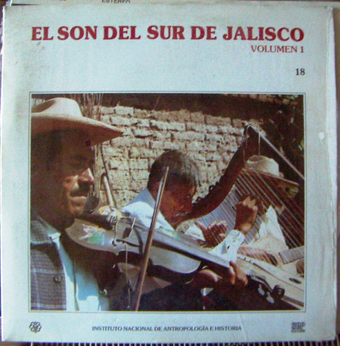 Bolero, El Son Del Sur De Jalisco, Vol.1, Lp 12´,